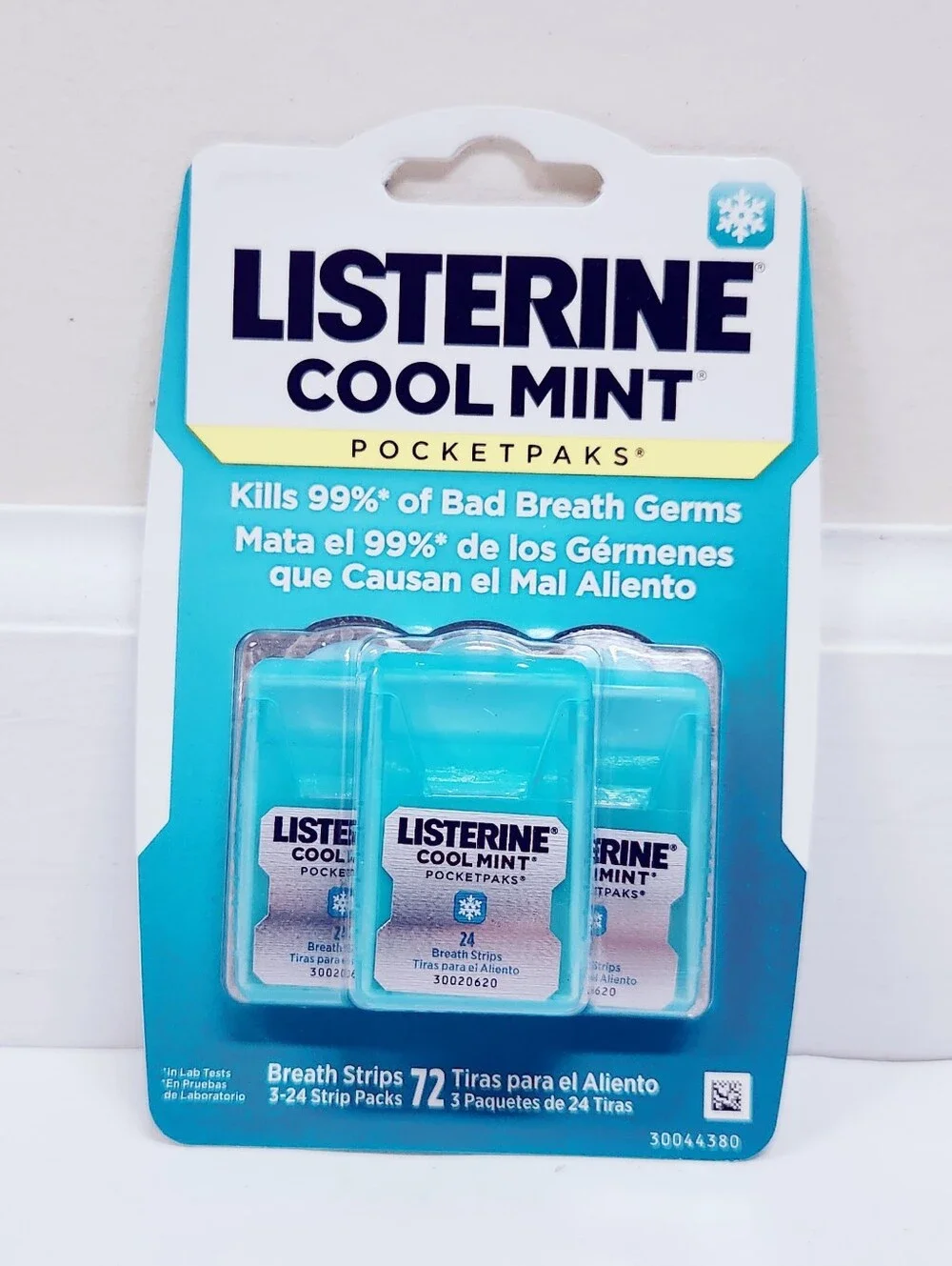 ⭐4/$15 Listerine Pocketpaks Breath Strips Cool Mint